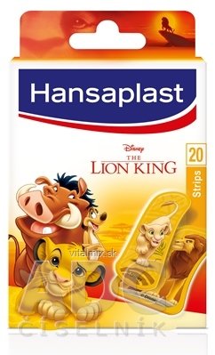 Hansaplast Junior Lion King náplasť 1x20 ks