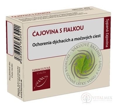 HANUS ČAJOVINA S FIALKOU vákuové bal. 1x40 g