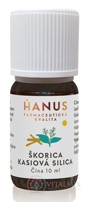 HANUS SILICA ŠKORICA KASIOVÁ ole 1x10 ml