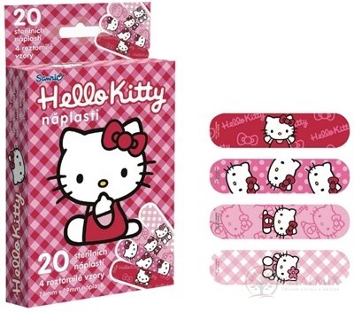 Hello Kitty sterilné detské náplasti 1x20 ks