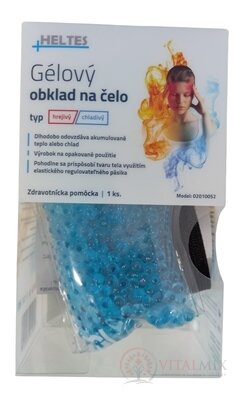 HELTES Gélový obklad na čelo hrejivý/chladivý 1x1 ks