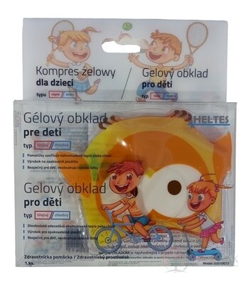 HELTES Gélový obklad pre deti hrejivý/chladivý 1x1 ks