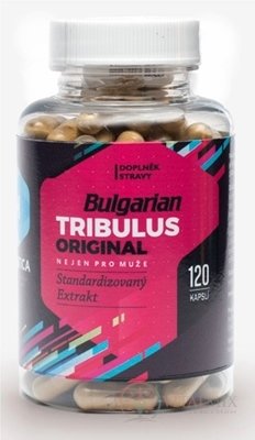 HEPATICA Bulgarian TRIBULUS Original cps extrakt kotvičníka zemného 1x120 ks