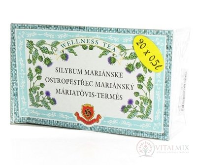 HERBEX SILYBUM MARIANSKE bylinný čaj 20x3 g (60 g)