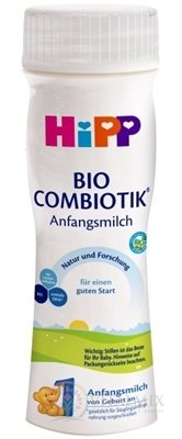 HiPP 1 BIO COMBIOTIK tekutá počiatočná mliečna dojčenská výživa (od narodenia) 1x200 ml