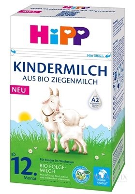 HiPP 3 Junior BIO KOZIE MLIEKO následná mliečna dojčenská výživa (od 12. mesiacov) 1x400 g