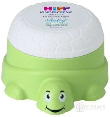 HiPP BabySANFT Detský krém sensitiv, tvár a telo, korytnačka 1x100 ml