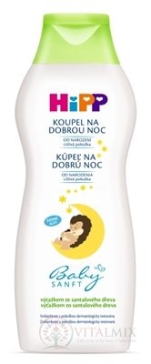 HiPP BabySANFT Kúpeľ na dobrú noc (od narodenia) 1x350 ml