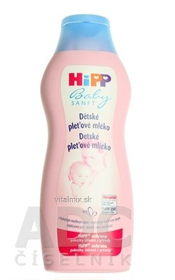 HiPP BabySANFT Pleťové mlieko 1x350 ml