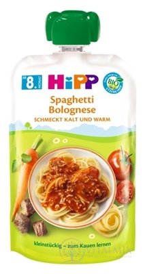 HiPP BIO Bolonské špagety príkrm (od ukonč. 7. mesiaca) 1x130 g