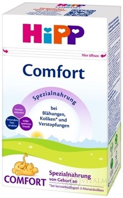 HiPP Comfort špeciálna dojčenská výživa(od narodenia) (inov.2020) 1x500 g