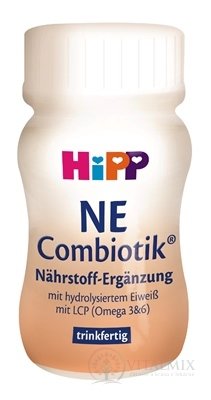HiPP NE Combiotik tekutá dietetická počiatočná dojčenská výživa 24x90 ml