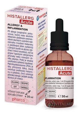 HISTALLERG Acute kvapky 1x30 ml