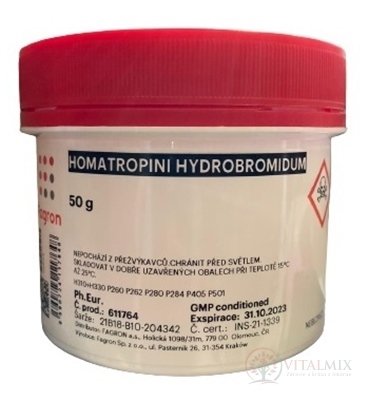 Homatropini hydrobromidum - FAGRON dóza 1x50 g