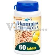 HS B KOMPLEX + VITAMINY C,E 60TBL