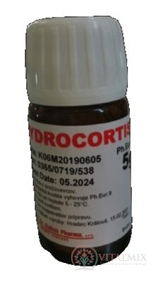 Hydrocortisoni acetas v liekovke širokohrdlej 1x5 g