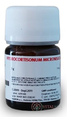 Hydrocortisonum micronisatum - FAGRON v liekovke širokohrdlej 1x5 g