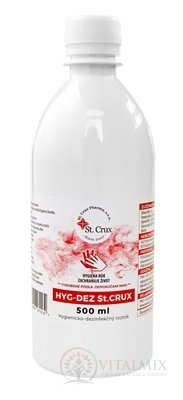 HYG-DEZ St. CRUX hygienicko - dezinfekčný roztok 1x500 ml