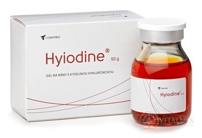 Hyiodine gél na rany s kyselinou hyalurónovou 1x50 g