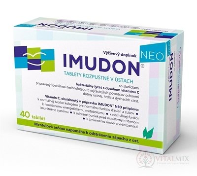 IMUDON NEO tablety rozpustné v ústach 1x40 ks