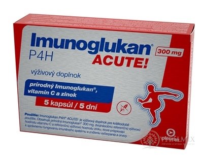 Imunoglukan P4H ACUTE 300 mg cps 1x5 ks