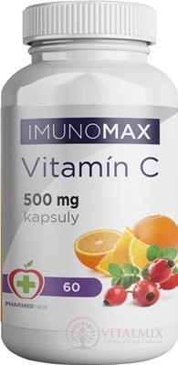 IMUNOMAX Vitamín C 500 mg - Pharmed New cps 1x60 ks