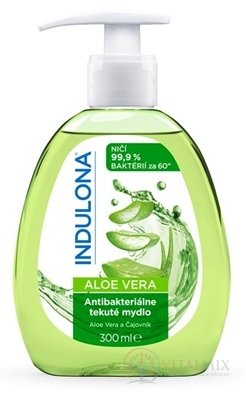 INDULONA Antibakteriálne tekuté mydlo ALOE VERA 1x300 ml