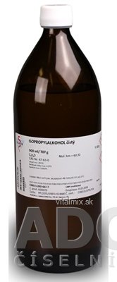 Isopropylalkohol čistý - FAGRON v liekovke 1x900 ml (1x708g)