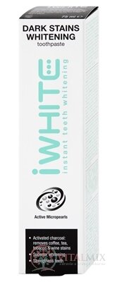 iWHITE DARK STAINS Bieliaca zubná pasta 1x75 ml