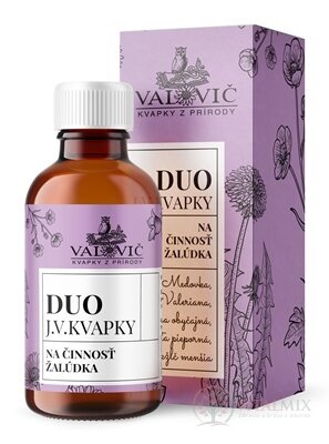 J.V. KVAPKY - DUO na činnosť žalúdka 1x50 ml