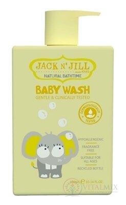 JACK N´JILL Sprchový gél pre bábätká od narodenia 1x300 ml