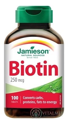 JAMIESON BIOTÍN 250 µg tbl 1x100 ks