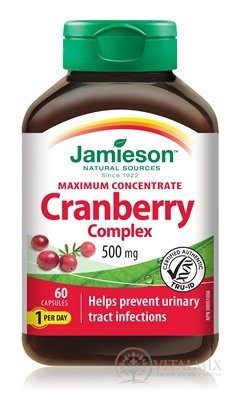 JAMIESON BRUSNICE cps (komplex 500 mg) 1x60 ks