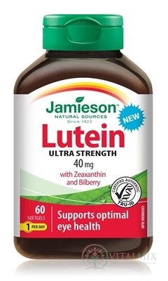 JAMIESON LUTEÍN SO ZEAXANTÍNOM A ČUČORIEDKAMI cps 1x60 ks