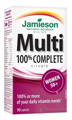 JAMIESON MULTI COMPLETE PRE ŽENY 50+ tbl 1x90 ks