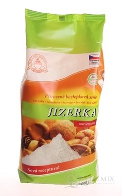 JIZERKA Univerzálna - prirodzene bezlepková zmes nová receptúra, 1x1 kg