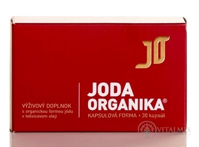 JODA ORGANIKA KAPSULOVÁ FORMA cps 1x30 ks