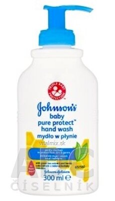 JOHNSON´S Baby PURE PROTECT tekuté mydlo 1x300 ml