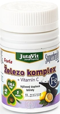 JutaVit Železo komplex tbl 1x40 ks