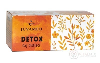 JUVAMED DETOX čaj čistiaci bylinný čaj v nálevových vreckách 20x1,5 g (30 g)