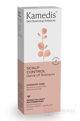 Kamedis SCALP CONTROL - DANDRUFF SHAMPOO šampón proti lupinám (inov.2024) 1x200 ml