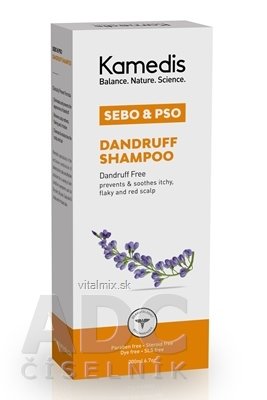 Kamedis SEBO & PSO DANDRUFF SHAMPOO šampón proti lupinám 1x200 ml