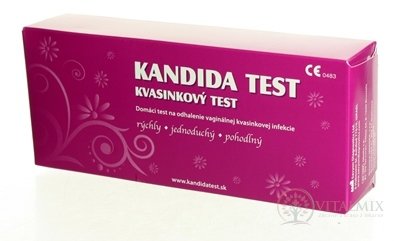 KANDIDA TEST samodiagnostika kandidózy (pre ženy) 1x1 ks