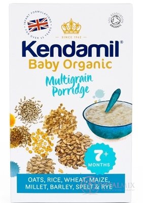 KENDAMIL Organic, BIO Viaczrnná kaša obilná (od ukonč. 7. mesiaca) 1x150 g