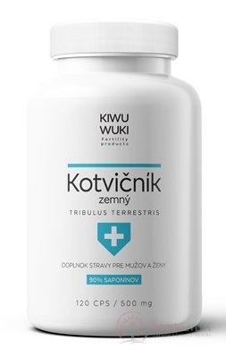 KIWU WUKI Kotvičník zemný cps (Tribulus Terrestris 90% extrakt) 1x120 ks