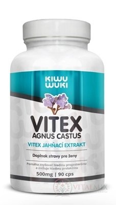 KIWU WUKI VITEX Agnus Castus cps (Vitex jahňací extrakt) 1x90 ks
