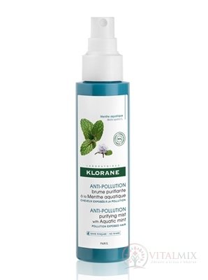 KLORANE BRUME PURIFIANTE À LA MENTHE čistiaca hmla na vlasy s mätou 1x100 ml