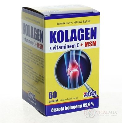 KOLAGEN s vitamínom C + MSM cps 1x60 ks