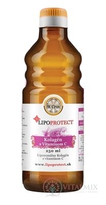 Kolagén s vitamínom C LIPOPROTECT - St. CRUX lipozomálny kolagén s vitamínom C v oleji 1x250 ml
