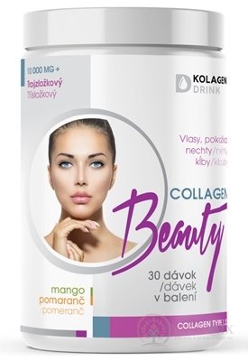 KolagenDrink COLLAGEN Beauty práškový rybí kolagén s HA a vitamínom C 1x330 g
